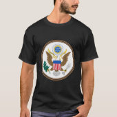 American Great Seal E Pluribus Unum Verenigde Stat T-shirt (Voorkant)