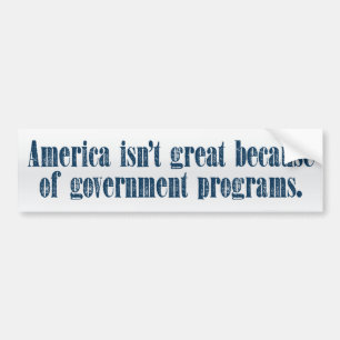 American Greatness Bumpersticker