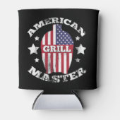 AMERICAN GRILL MASTER - KAMADO USA FLAG BLIKJESKOELER (Voorkant)