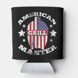 AMERICAN GRILL MASTER - KAMADO USA FLAG BLIKJESKOELER