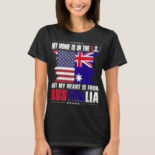American Grown Australian American uit Australië T-shirt
