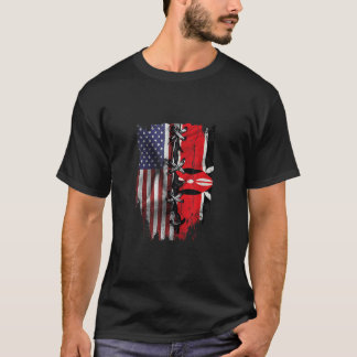 American Grown Kenyan Roots USA Kenya Flag T-shirt