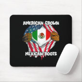 American Grown Mexican Roots Mexico Country Lover  Muismat (Met muis)