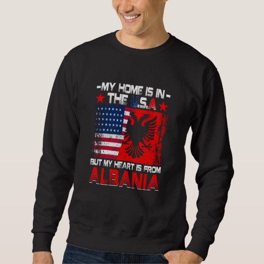 American Grown Patriot Albanian American from Alba Trui (Voorkant)