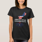 American Grown Root Guam Chamorro T-shirt (Voorkant)