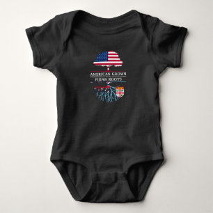American Grown with Fijian    RootsFiji Design Romper