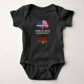American Grown with German    RootsGermany Design Romper (Voorkant)