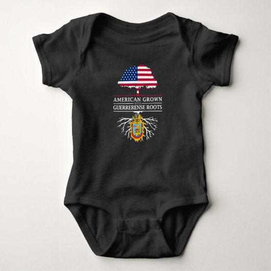 American Grown with Guerrerense    RootsMexico Romper (Voorkant)
