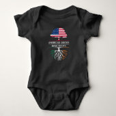 American Grown with Irish RootsIreland Design Romper (Voorkant)