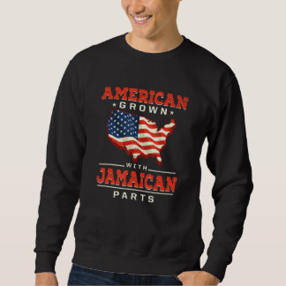 American Grown with Jamaican Parts Patriotic Jamai Trui
