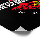 American Grown With Papua New Guinean Roots Usa  Poster (Hoek)