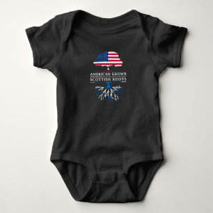 American Grown with Scottish RootsScotland Romper