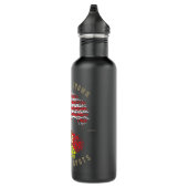 American Grown with Sicilian Roots - Sicilië Malta Waterfles (Rechts)