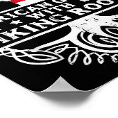 American Grown With Viking Roots Us Flag Tree Men Poster (Hoek)