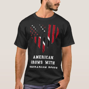 American Grows Heart Trinidad en Tobago Tobagonia T-shirt