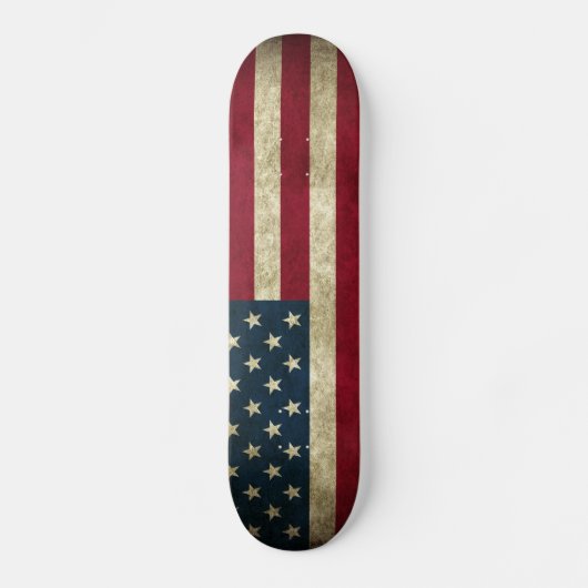AMERICAN GRUNGE FLAG Decateboard Skateboard (Voorkant)