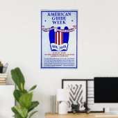 American Guide Week WPA Writers Poster (Thuiskantoor)