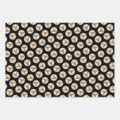 American Hairless Terrier Tan Schilderen Hond Art Inpakpapier Vel (Voorkant 3)