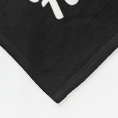 American Heart Disease Awareness Month Ribbon Red  Fleece Deken (Hoek)