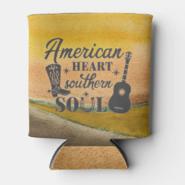 “American Heart” Koozie Fleskoeler