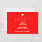 American Heart Month Kaart (Achterkant)