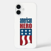American Hero Case-Mate iPhone Case (Achterkant)