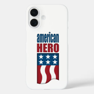 American Hero iPhone 16 Hoesje