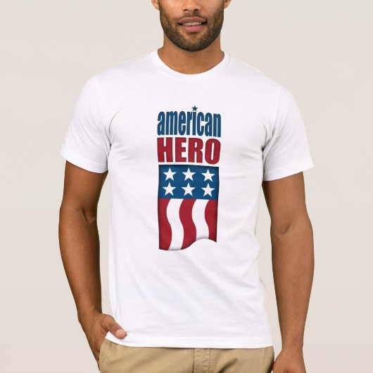 American Hero T-shirt (Voorkant)