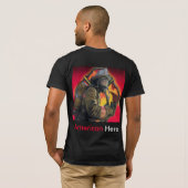 American Hero T-shirt (Achterkant volledig)