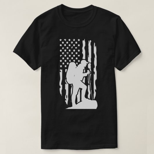 American Hiking T-shirt (Design voorkant)