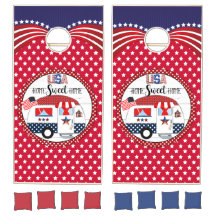 American Home Sweet Home Cornhole Set