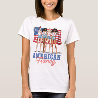 American Honey T-shirt beroemd gemaakt door Amy Le