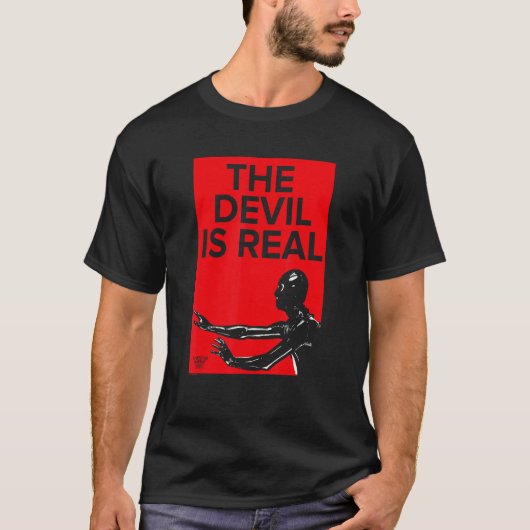 American Horror Hotel Devil is echt T-shirt (Voorkant)