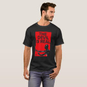 American Horror Hotel Devil is echt T-shirt (Voorkant volledig)