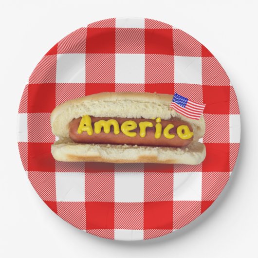 American Hot Dog on Buffalo Plays Paper Bord (Voorkant)