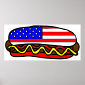 American Hot Dog Poster (Voorkant)