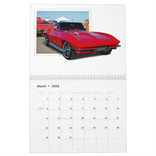 American Hot Rod Kalender (Mar 2026)