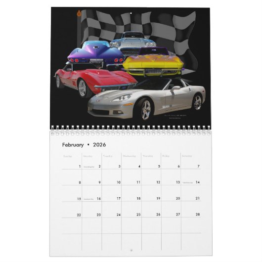 American Hot Rod Kalender (Feb 2026)