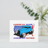 American Hotrod Chopped Briefkaart (Staand voorkant)