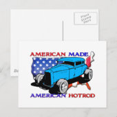 American Hotrod Chopped Briefkaart (Voorkant / Achterkant)
