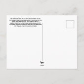 American Ibis Post Card Briefkaart (Achterkant)