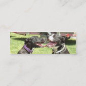 American Icon APBT LOVE Mini Visitekaartje (Achterkant)