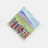 American Indian Celebration Paper Napkins Servet (Hoek)