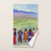 American Indian Celebrroom Bathroom Towel Set Bad Handdoek (Handdoek)