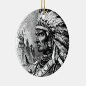 American Indian Chief Ornament (Rechts)
