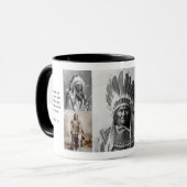 "American Indian Chieftains" Coffee Mok (Voorkant links)