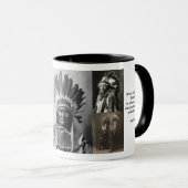 "American Indian Chieftains" Coffee Mok (Voorkant rechts)