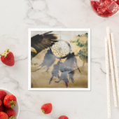 American Indian Dream Catcher, Wolf Eagle Napkins Servet (Insitu)