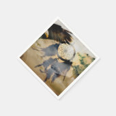 American Indian Dream Catcher, Wolf Eagle Napkins Servet (Hoek)
