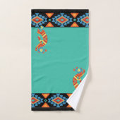 American Indian Kokopelli Bath Towel Set Bad Handdoek (Handdoek)